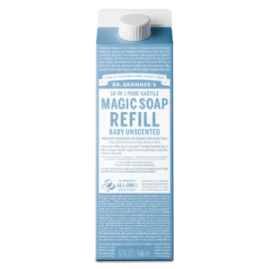 Unscented - Pure-Castile Magic Soap Refill