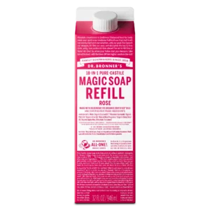 Rose - Pure-Castile Magic Soap Refill
