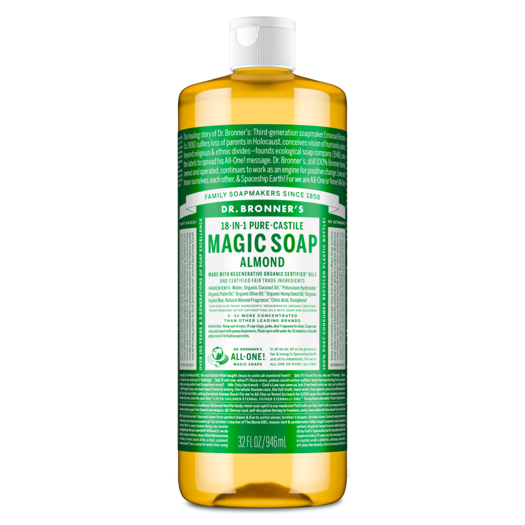 Almond - Pure-Castile Magic Soap